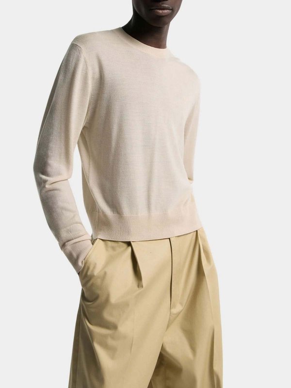 The Best Shops DSQUARED2: Pull col rond - Pull Col Rond - Beige