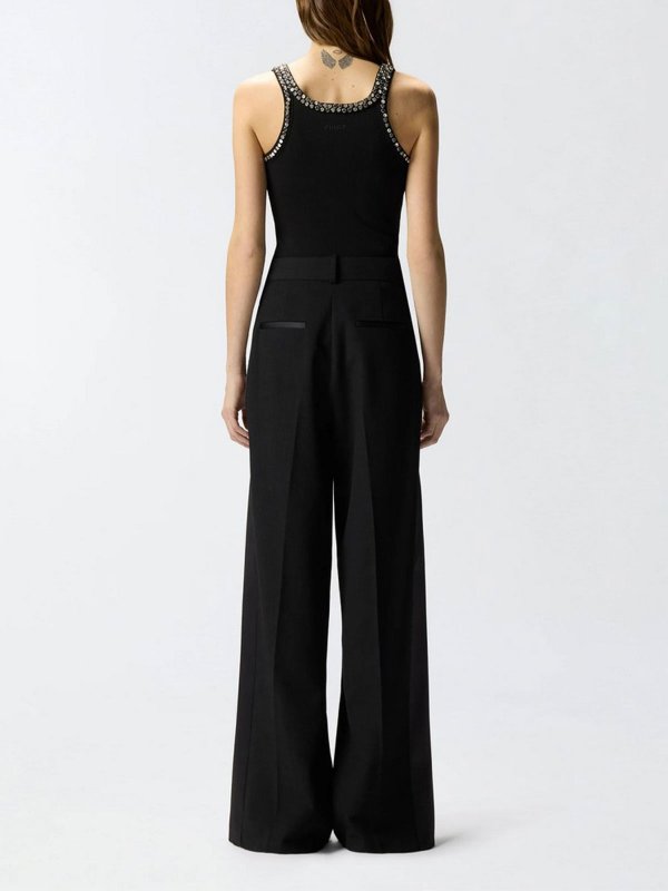 トップ/タンクトップ - 黒 Replica 
online: Pinko