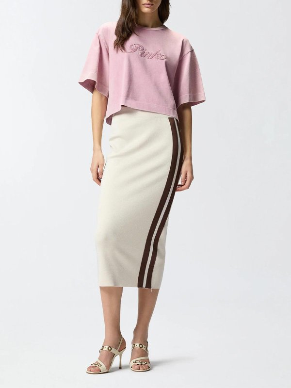 The Best Shops Pinko: Knee length skirts & Midi - Skirt