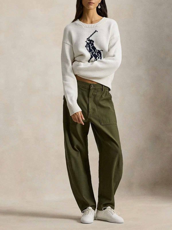 クルーネック - 白 shop online: POLO RALPH LAUREN