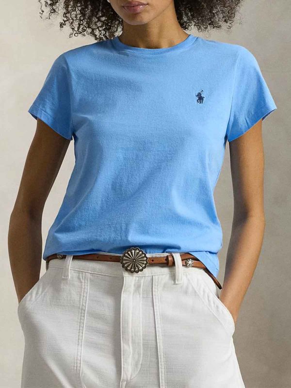 POLO RALPH LAUREN: クルーネック online - クルーネック - ブルー