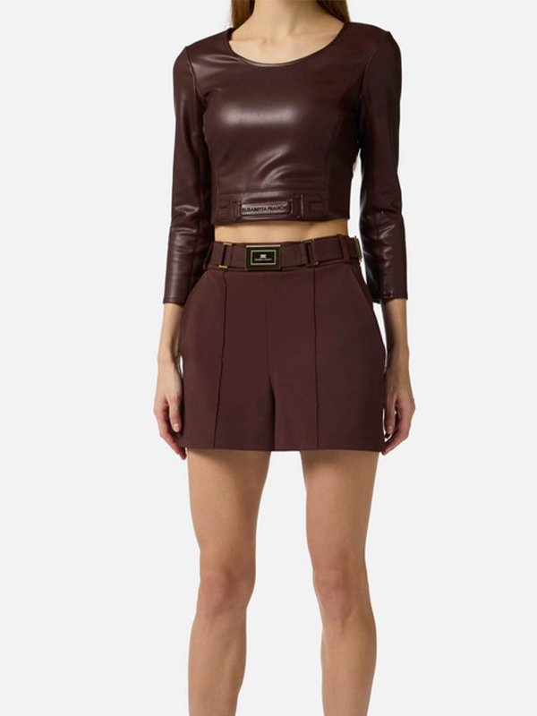 ベルト - ブラウン shop online: ELISABETTA FRANCHI