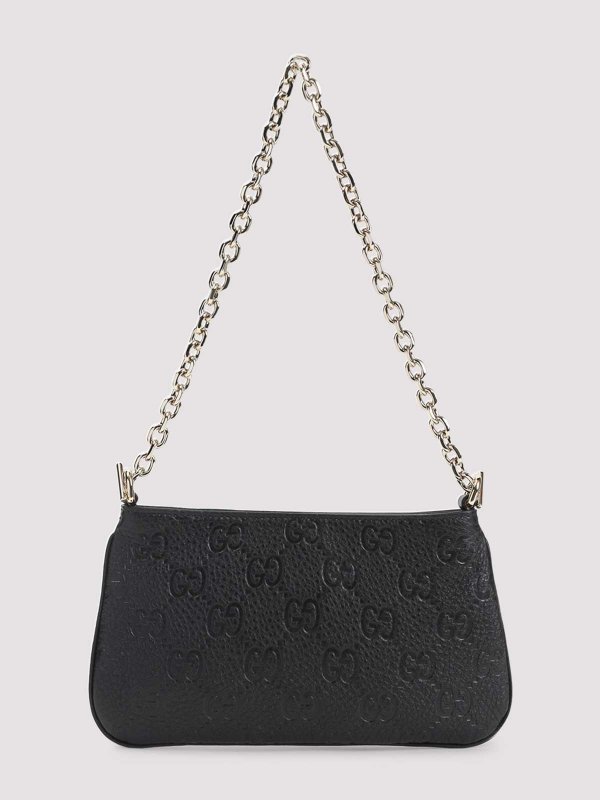 GUCCI: clutches online - Gg Emblem Mini Bag