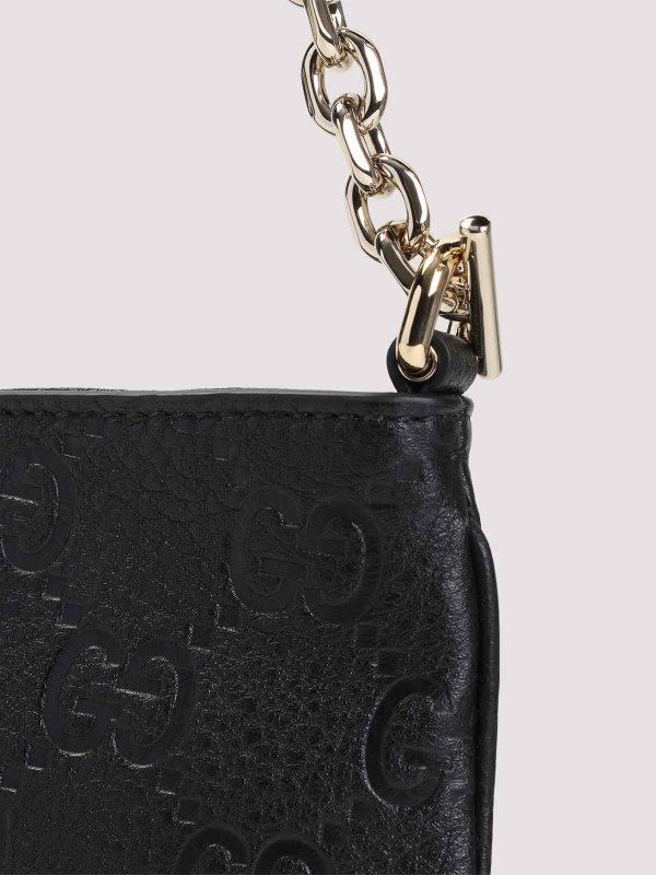 The Best Shops GUCCI: clutches - Gg Emblem Mini Bag