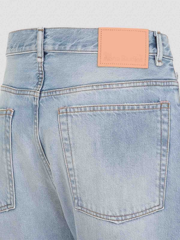 The Best Shops Acne Studios: ストレートジーンズ - ストレートジーンズ - ライトブルー