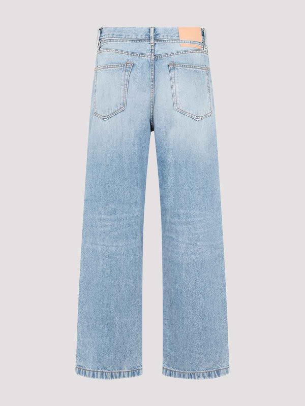 Acne Studios: ストレートジーンズ online - ストレートジーンズ - ライトブルー