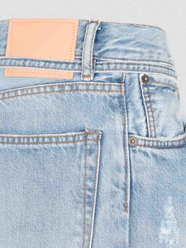 ストレートジーンズ - ライトブルー shop online: Acne Studios