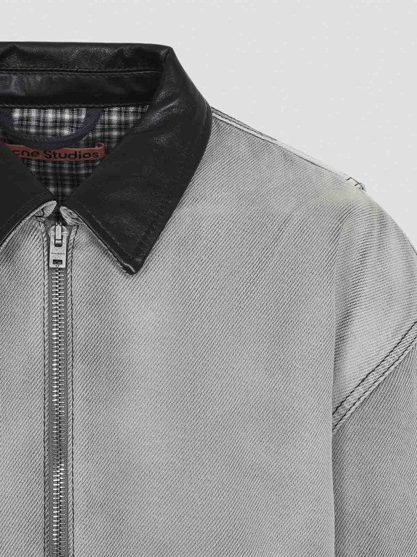 カジュアルジャケット - 白 shop online: Acne Studios