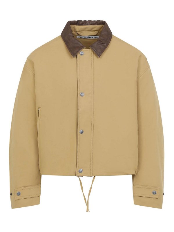 Acne Studios: casual jackets - Cotton Jacket