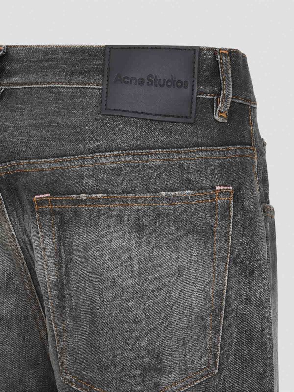 The Best Shops Acne Studios: Jeans Rectos - Vaqueros Rectos - Negro