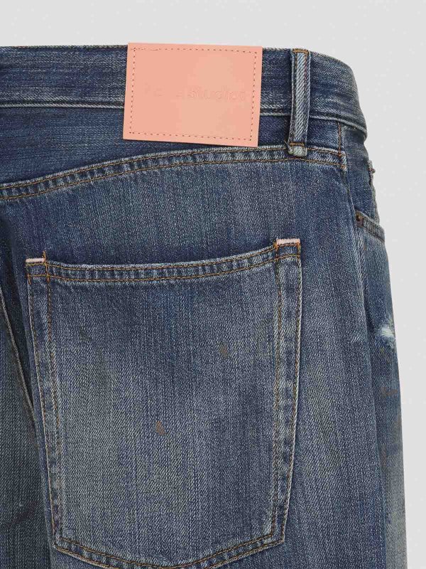 The Best Shops Acne Studios: straight leg jeans - 1981 Jeans