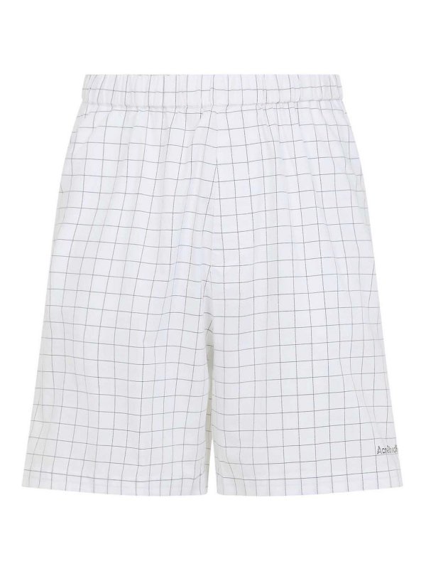Acne Studios: Hosen Shorts - Shorts - Weiß