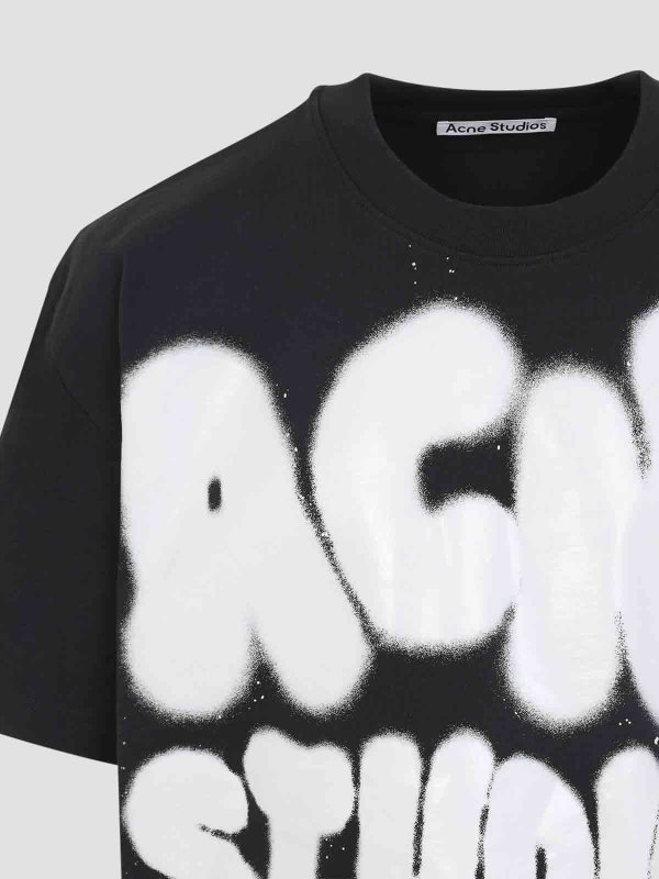 The Best Shops Acne Studios: t-shirts - Cotton T-Shirt