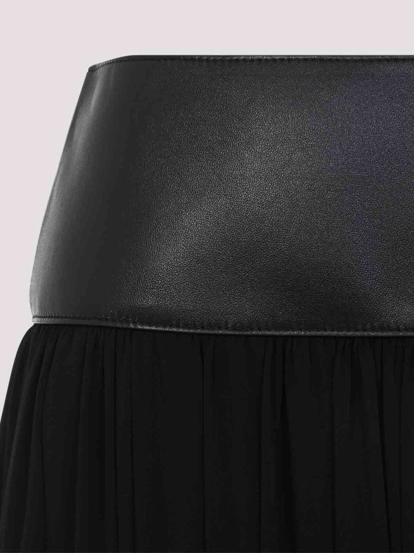 The Best Shops Alaïa: ニーレングススカート＆ミディ丈 - 膝丈/ミディスカート - 黒