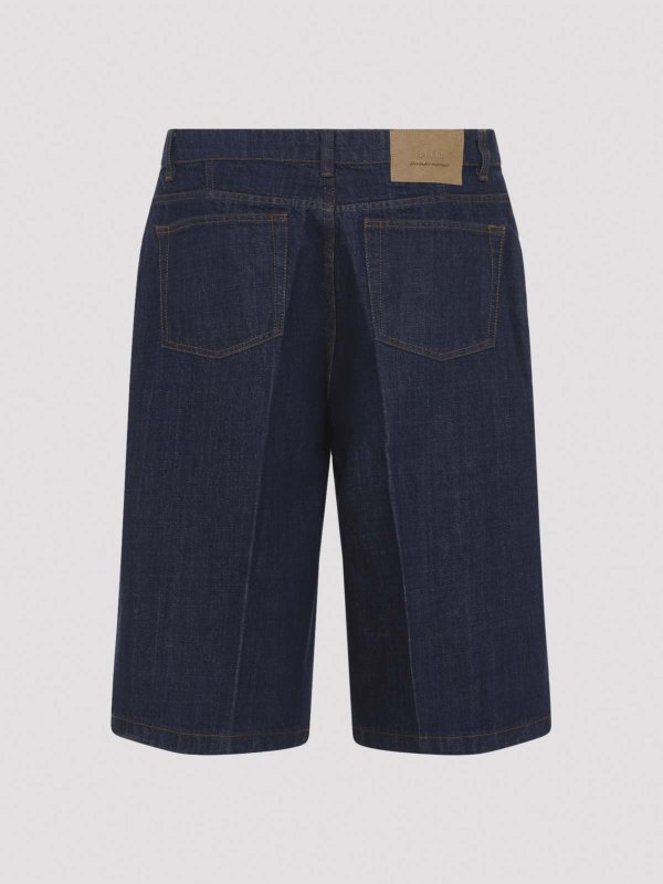 AMI PARIS: トラウザーショーツ online - ショートパンツ - ミディアムウォッシュ