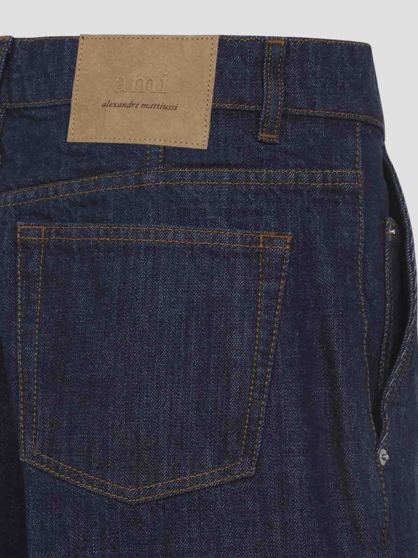 The Best Shops AMI PARIS: トラウザーショーツ - ショートパンツ - ミディアムウォッシュ