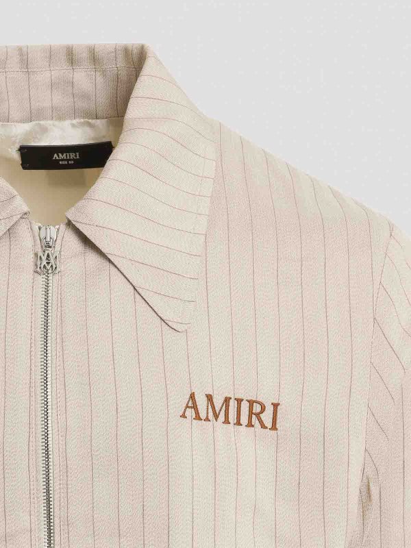 The Best Shops AMIRI: casual jackets - Striped Jacket