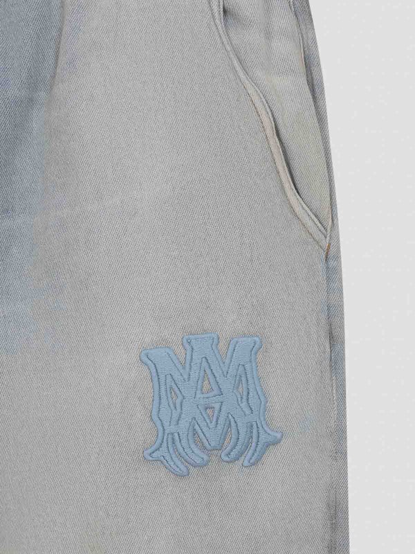 The Best Shops AMIRI: ストレートジーンズ - ストレートジーンズ - ミディアムウォッシュ