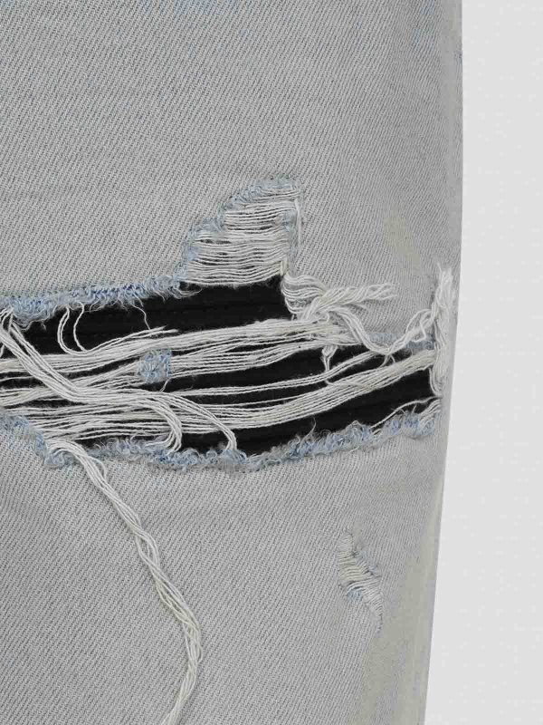 The Best Shops AMIRI: ストレートジーンズ - ストレートジーンズ - ミディアムウォッシュ