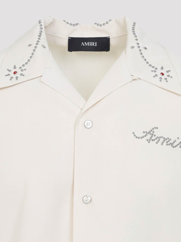 The Best Shops AMIRI: shirts - Studded Camp Shirt