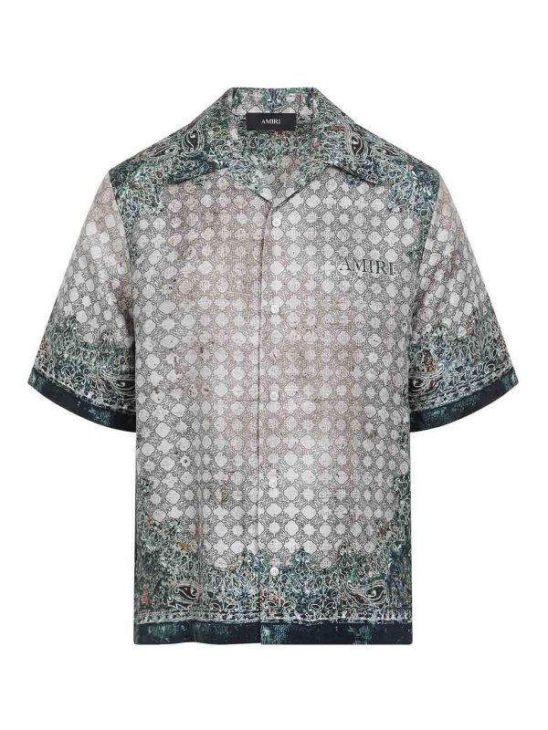 AMIRI: Hemden - Hemd - Blau