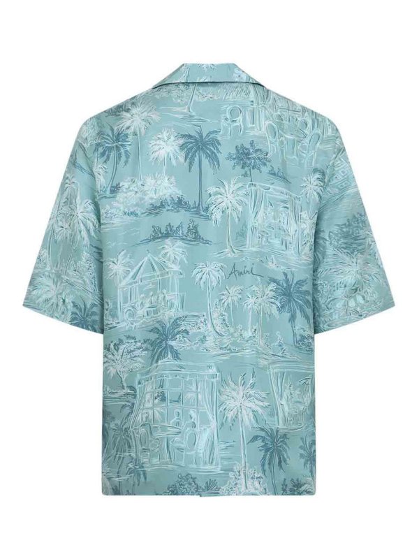 AMIRI: Hemden - Hemd - Grün