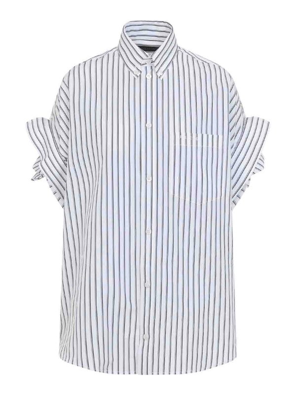 BALENCIAGA: Hemden - Hemd - Blau