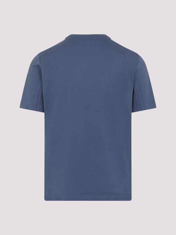 BRUNELLO CUCINELLI: T-shirts online - T-Shirt - Denim
