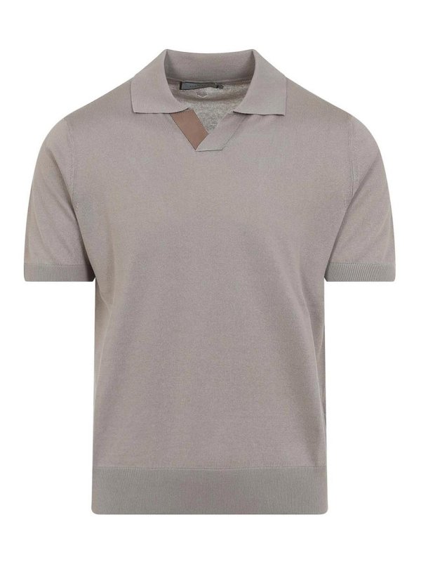 CANALI: polo shirts - Cotton Polo