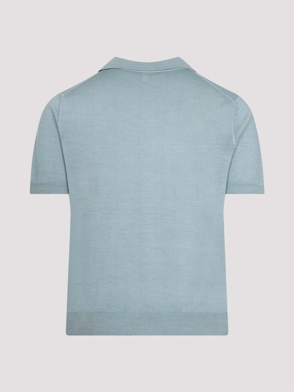 CANALI: Polos  online - Polo - Bleu Clair