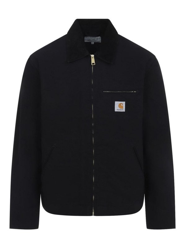 CARHARTT: カジュアルジャケット - カジュアルジャケット - 黒