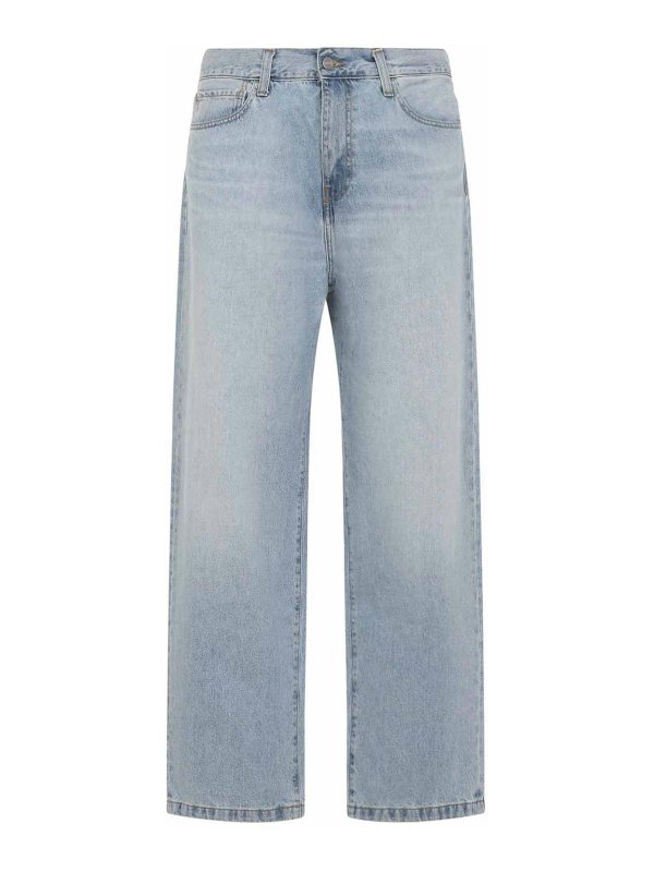 CARHARTT: カジュアルトラウザー - カジュアルパンツ - ブルー