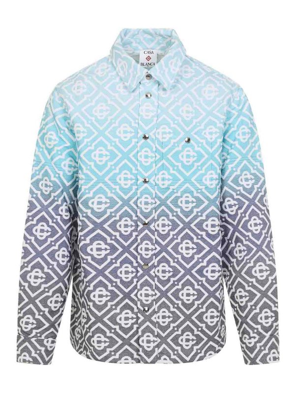 CASABLANCA: casual jackets - Monogram Jacket