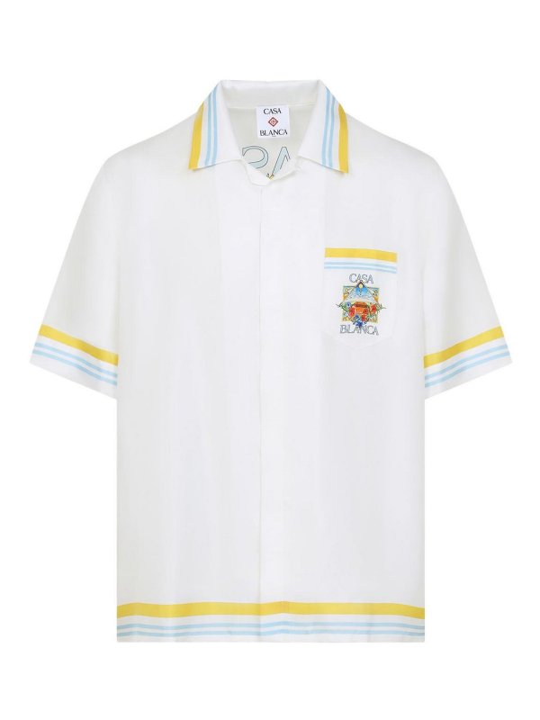 CASABLANCA: Hemden - Hemd - Weiß