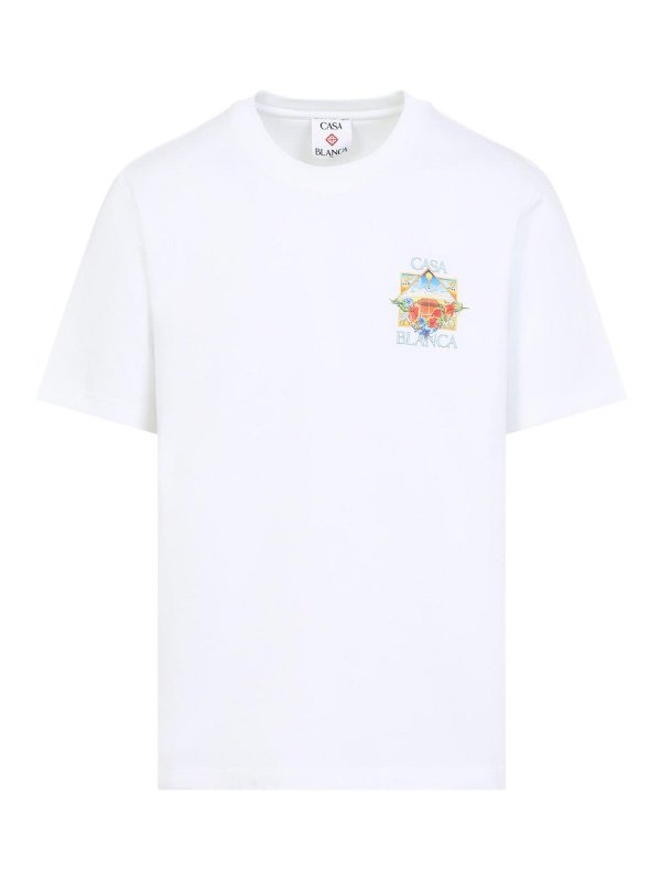 CASABLANCA: Camisetas - Camiseta - Blanco