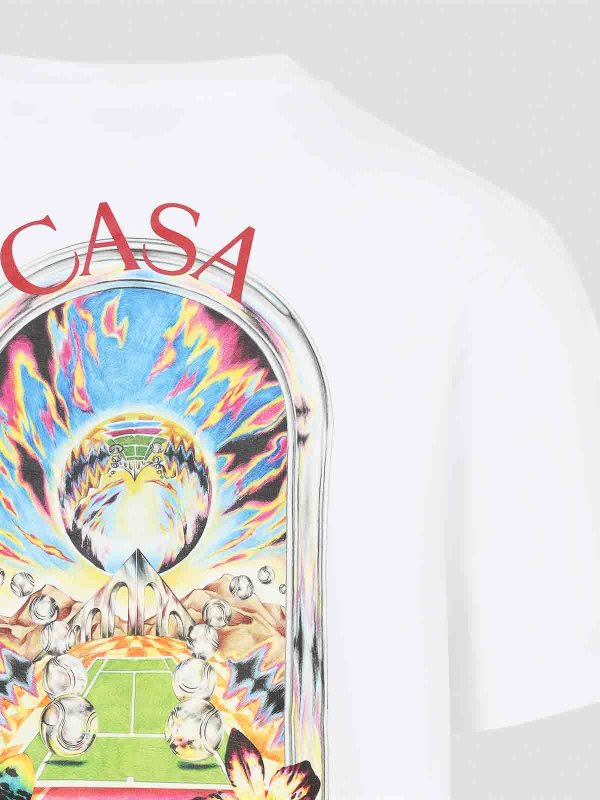 The Best Shops CASABLANCA: T-shirts - T-Shirt - Fuchsia