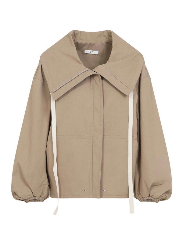CO: casual jackets - Rolled Llar Jacket