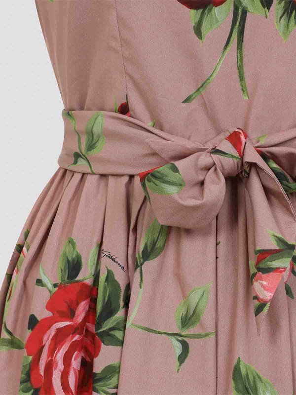 膝丈ドレス - マルチカラー shop online: DOLCE & GABBANA