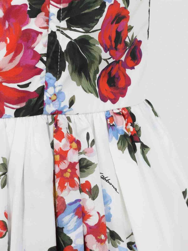 The Best Shops DOLCE & GABBANA: ニーレングスドレス - 膝丈ドレス - 白