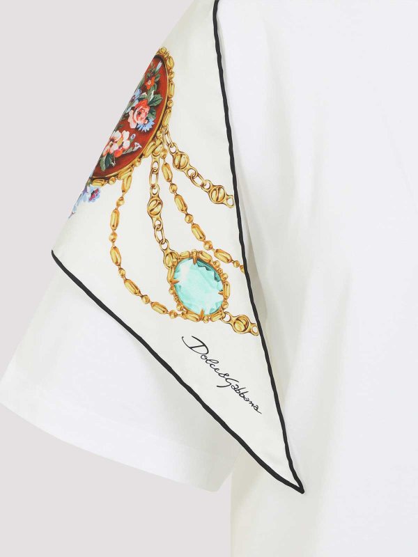 The Best Shops DOLCE & GABBANA: T-shirts - T-Shirt - Weiß