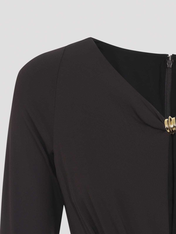 The Best Shops ELISABETTA FRANCHI: カジュアルトラウザー - カジュアルパンツ - ブラウン