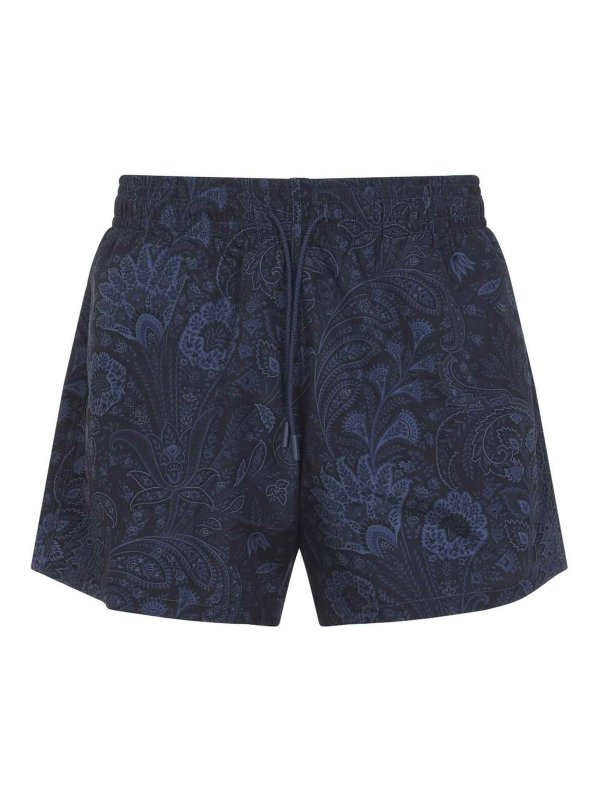 ETRO: Hosen Shorts - Shorts - Blau