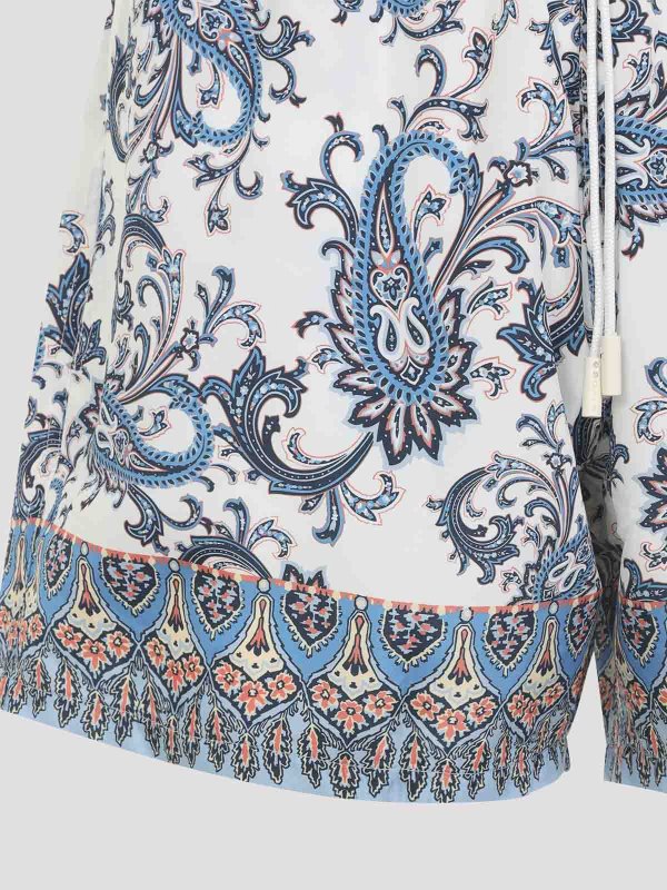 The Best Shops ETRO: Hosen Shorts - Shorts - Hellblau