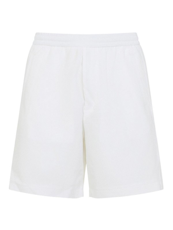 GIORGIO ARMANI: トラウザーショーツ - ショートパンツ - クリーム