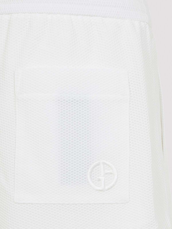 The Best Shops GIORGIO ARMANI: トラウザーショーツ - ショートパンツ - クリーム