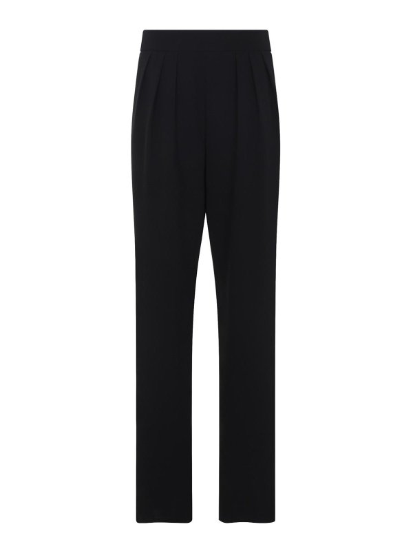 GIORGIO ARMANI: カジュアルトラウザー - カジュアルパンツ - 黒