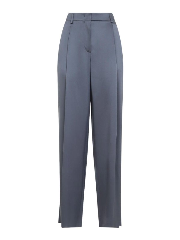 GIORGIO ARMANI: カジュアルトラウザー - カジュアルパンツ - グレー