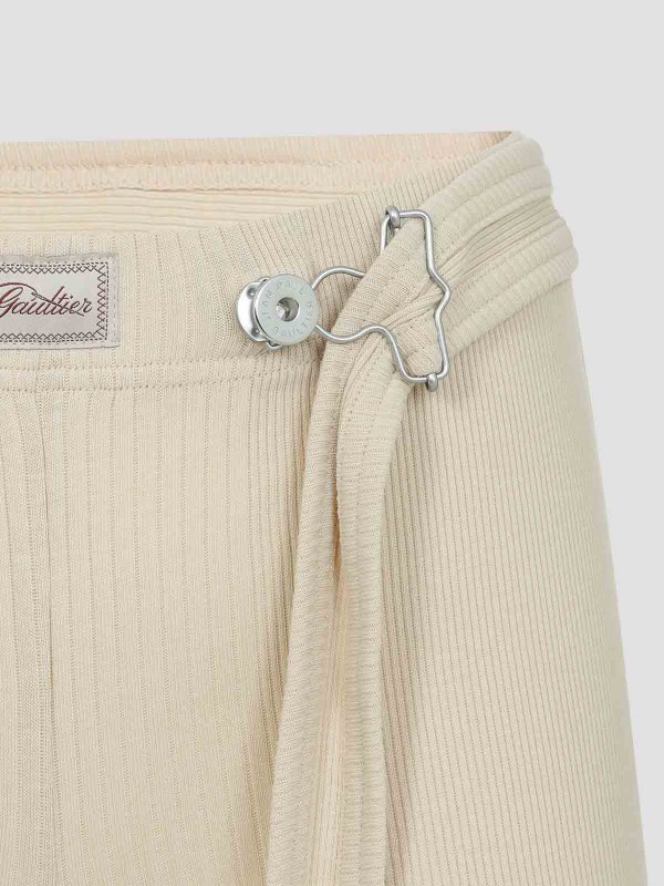 The Best Shops JEAN PAUL GAULTIER: トラウザーショーツ - ショートパンツ - ヌードカラー