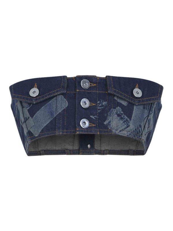 JEAN PAUL GAULTIER: トップス＆タンクトップ - トップ/タンクトップ - マルチカラー