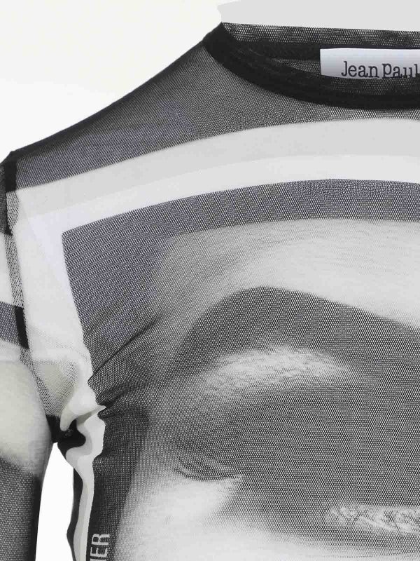 The Best Shops JEAN PAUL GAULTIER: トップス＆タンクトップ - トップ/タンクトップ - 黒